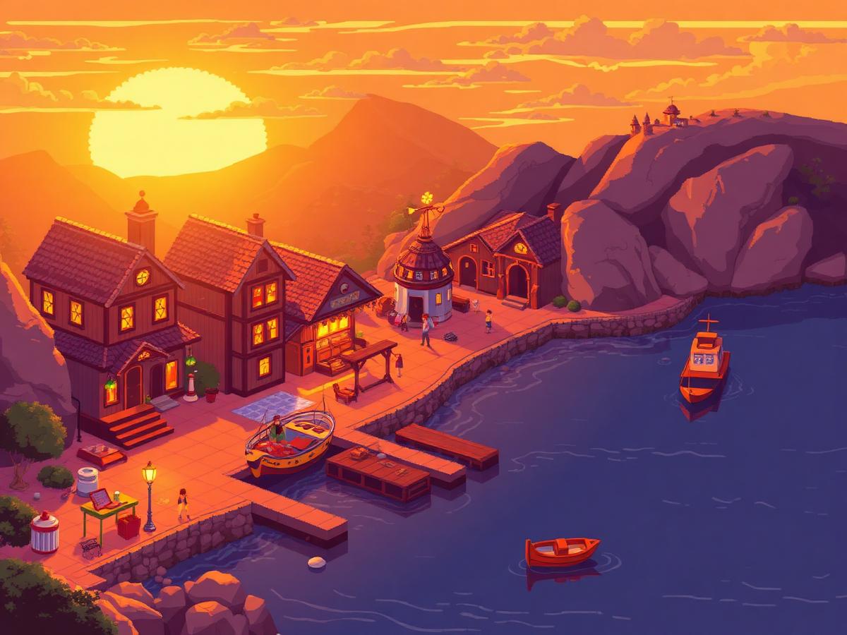 Pixel Harbor key art
